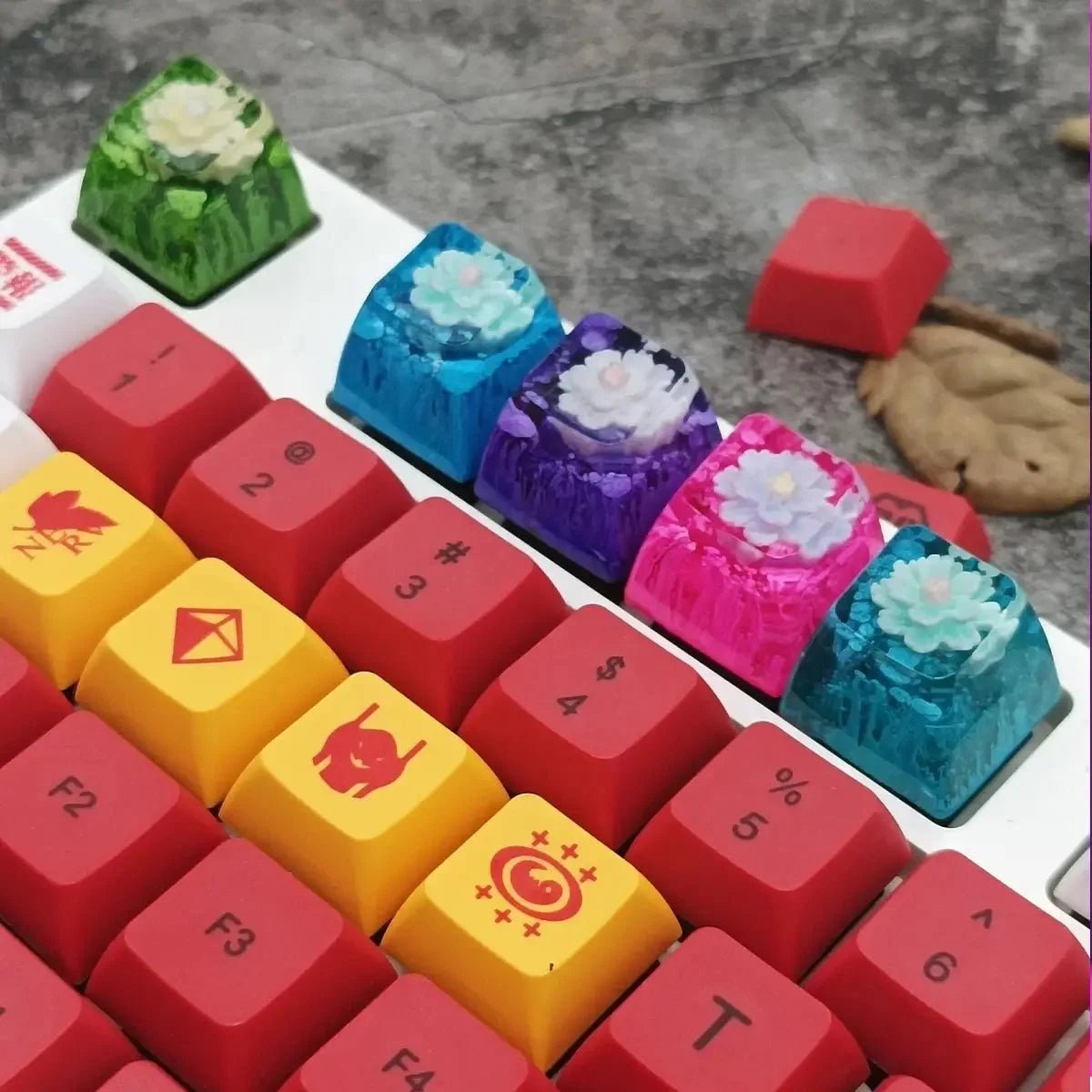 Keycap Fleur - Déco Gaming