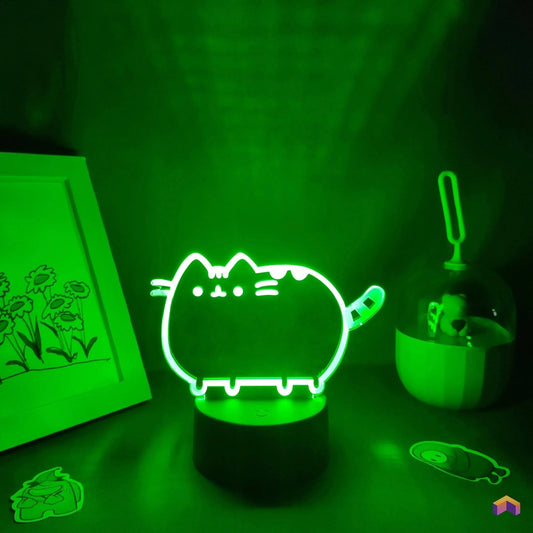Lampe 3D Chat - Déco Gaming