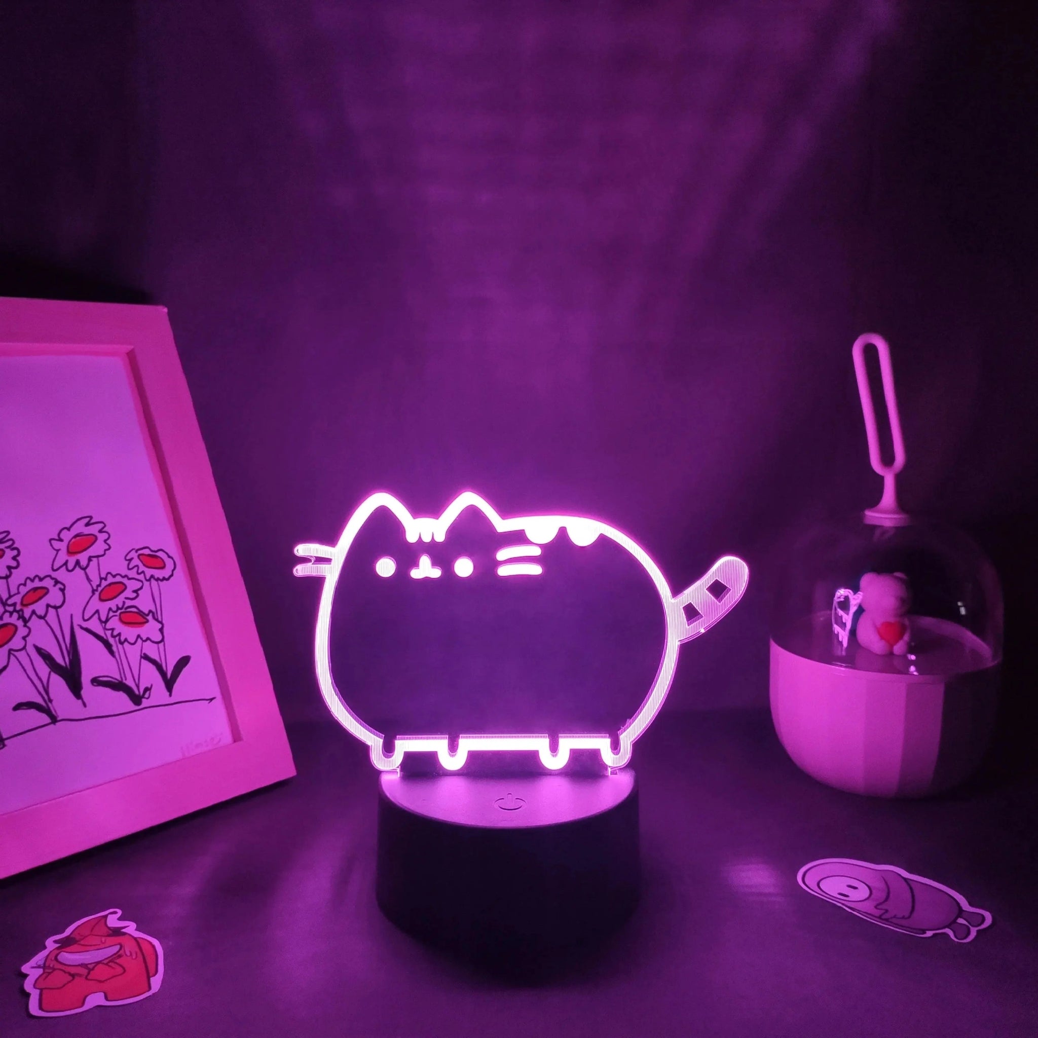 Lampe 3D Chat - Déco Gaming