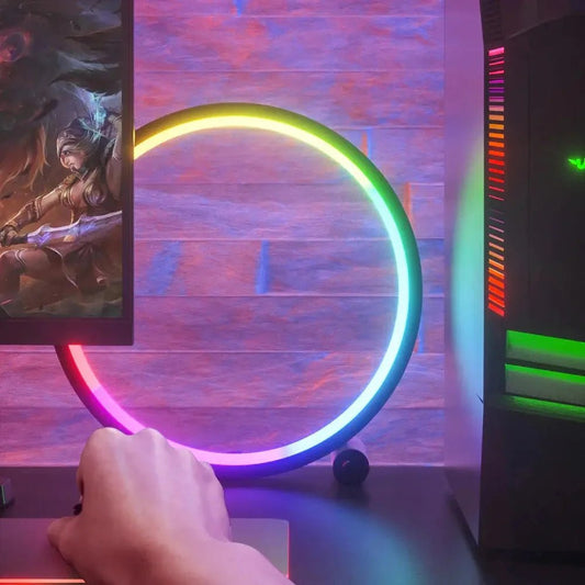 Lampe LED RGB Ronde - Déco Gaming