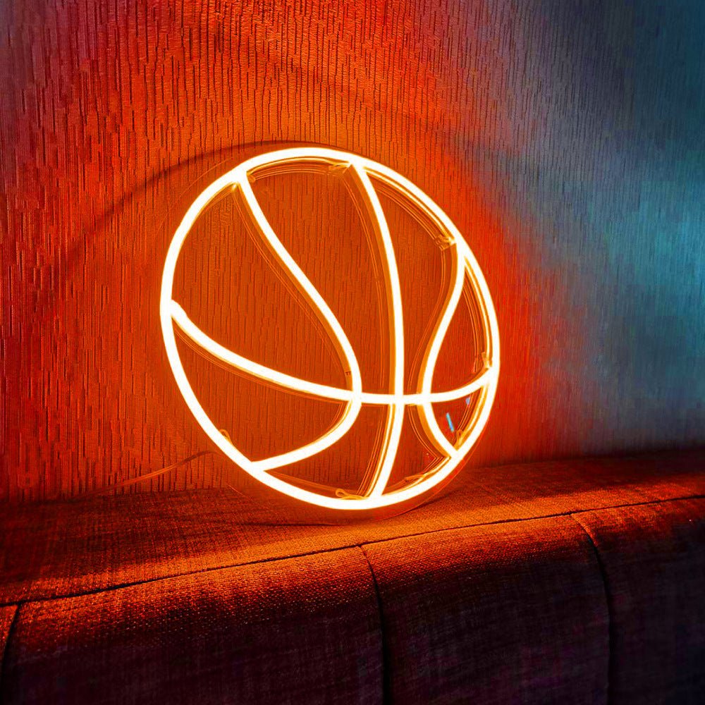 Neon led ballon basket - Déco Gaming