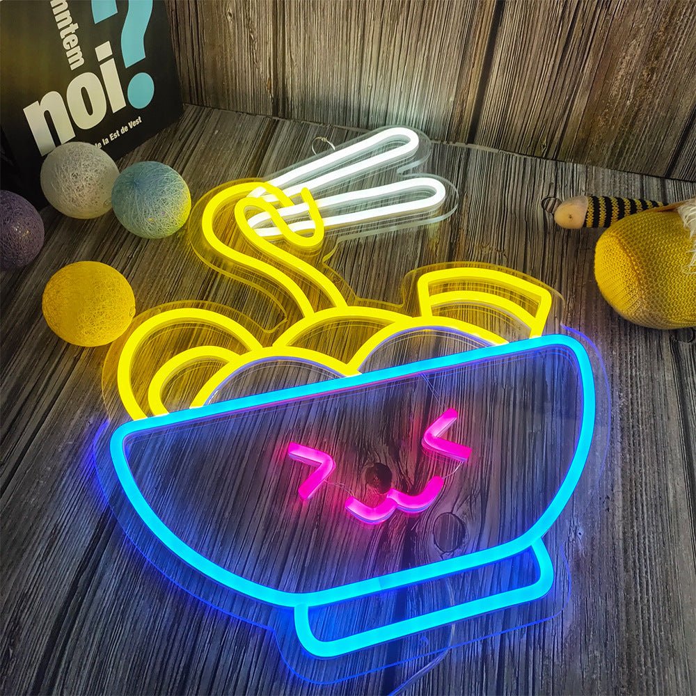 Neon led plat de nouilles - Déco Gaming