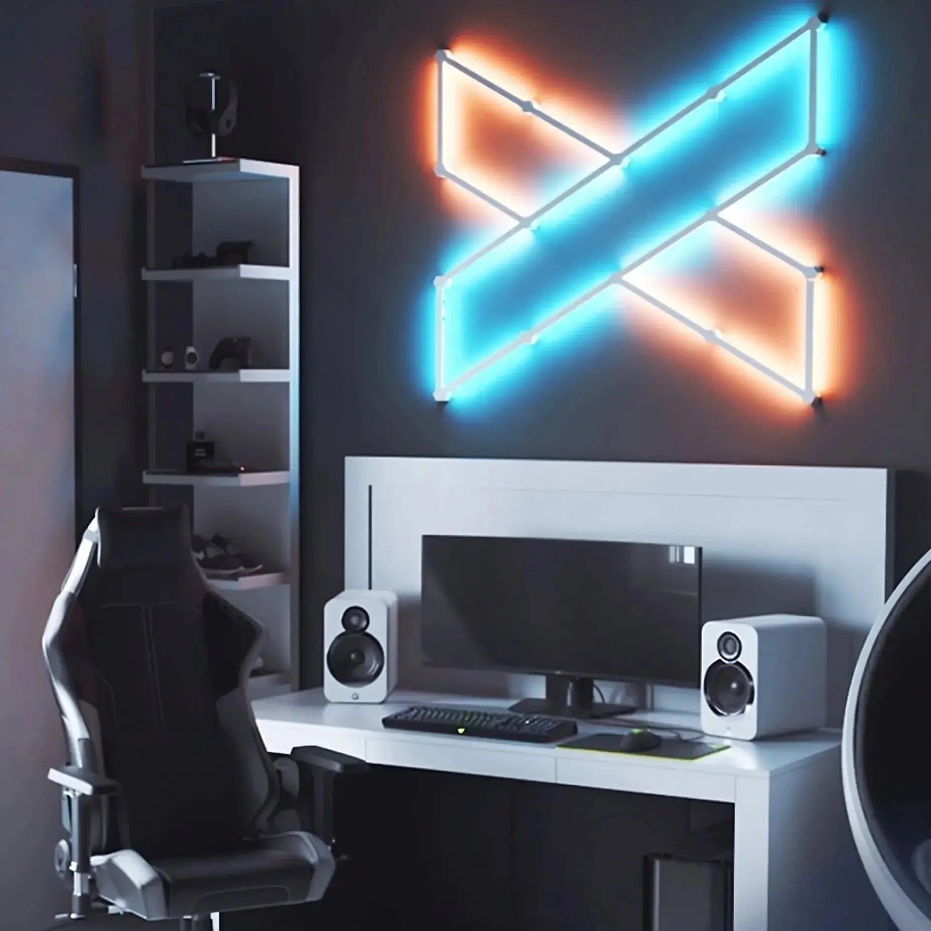 Panneau LED Barre Personnalisable - Déco Gaming