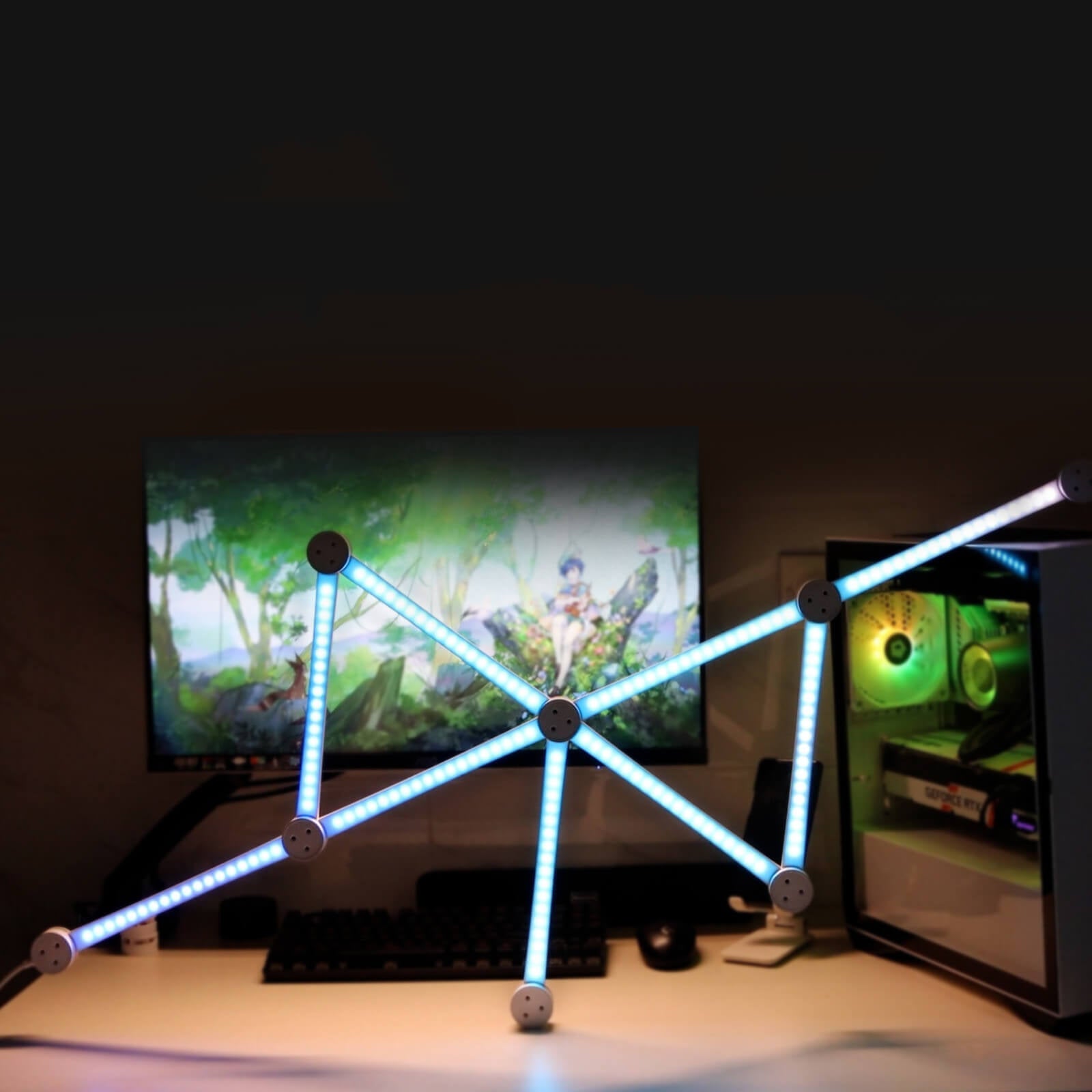 Panneau LED Barre Personnalisable - Déco Gaming