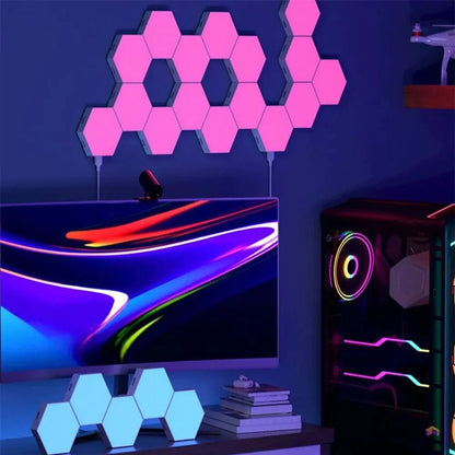 Panneau LED Hexagonal RGBIC - Déco Gaming