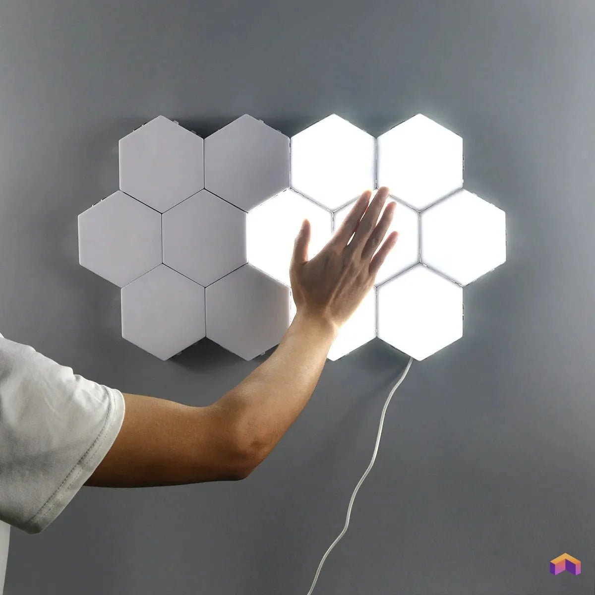 Panneaux LED Hexagonal - Déco Gaming