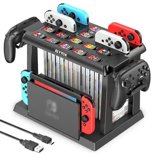 Support + Rangement pour Nintendo Switch - Déco Gaming