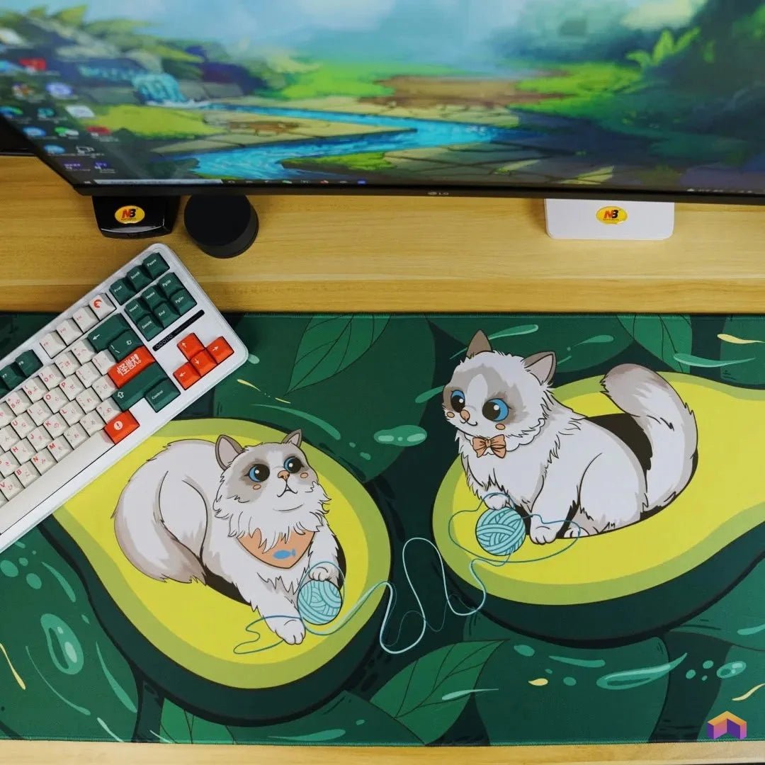 Tapis de souris XXL Chat - Déco Gaming